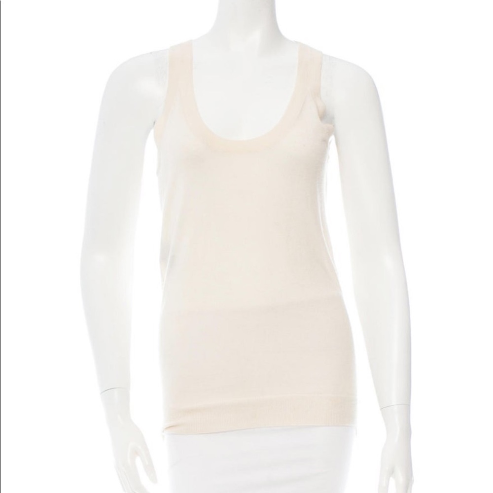 Cashmere Derek Lam cream top size small